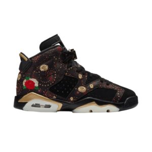 Air Jordan 6 Retro BG Baskets du Nouvel An chinois Rouge AA2495 021