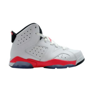 Air Jordan 6 Retro BP Blanc Infrarouge 2014 Noir 384666 123