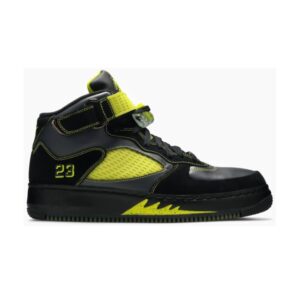 Air Jordan Fusion 5 Noir Brillant Cactus 322882 031