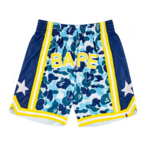 BAPE ABC Short de basket Bleu bleu 243590