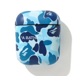 Étui BAPE ABC Camo Airpods bleu noir 244163