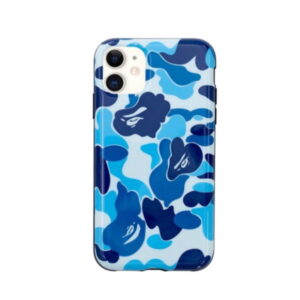 Coque de protection BAPE ABC Camo iPhone 11 Case Bleu bleu 244980