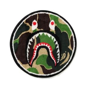 Tapis BAPE ABC Shark Rug Vert vert 244998
