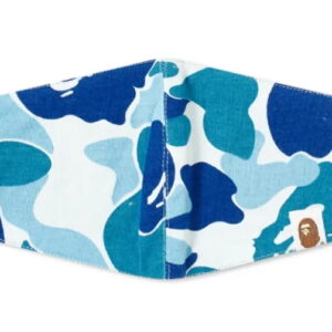 Masque BAPE Big ABC Camo Bleu bleu 001GDG201206X BL