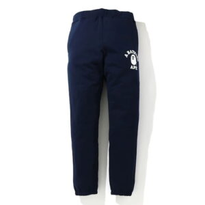 Pantalons de survêtement BAPE Classic College Slim Sweat Pants Bleu marine 243891
