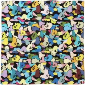 Bandana BAPE Multi Camo Bandana Noir noir 239353