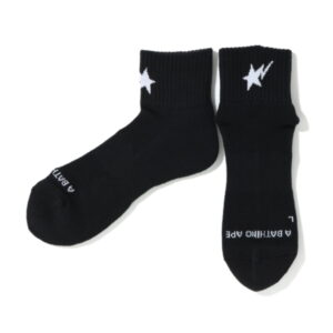 Chaussettes de sport BAPE Sta Ankle Socks Noir noir 243478