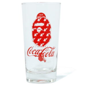 BAPE x Coca Cola Verre Verre Transparent Noir 244984