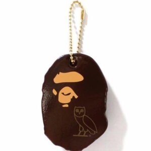 BAPE x OVO Porte-clés Marron marron 237705