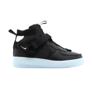 Nike Air Force 1 Mid Utility Noir Moitié Bleu Orange AQ9758 001