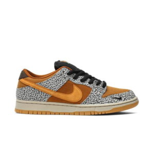 Nike Dunk Low Pro SB Safari Gris neutre/Kumquat/Ocre du désert CD2563 002