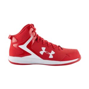 Under Armour Lockdown Mid Baskets rouges 1259016 601