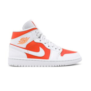 Baskets Wmns Air Jordan 1 Mid SE Bright Citrus CZ0774 800