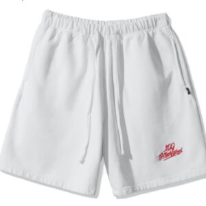 Short de sport 100 Thieves Infinite Fleece Short Blanc Bleu 262226