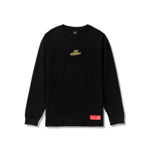 T-shirt 100 Thieves No Camping L/S T-shirt Noir Noir 262594