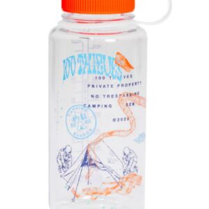 Gourde 100 Thieves No Camping Bouteille Nalgene Couvercle Orange Couvercle Orange 261070