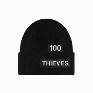 Bonnet 100 Thieves Numbers Noir Bleu 262170