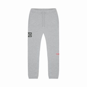Pantalon polaire 100 Thieves Numbers Gris Gris 261011