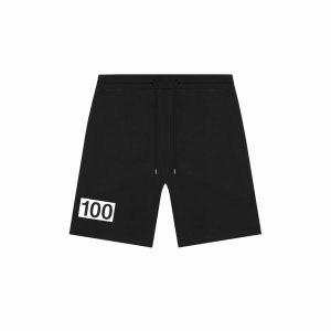 Short de sport 100 Thieves Numbers Fleece Short Noir Noir 260666