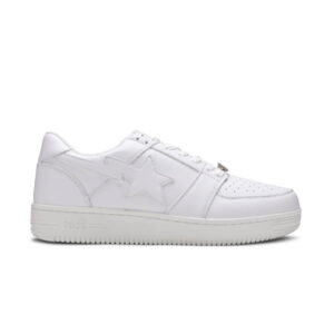 Baskets A Swimming Ape Bapesta Vernis Blanc 1G30191010 WHT
