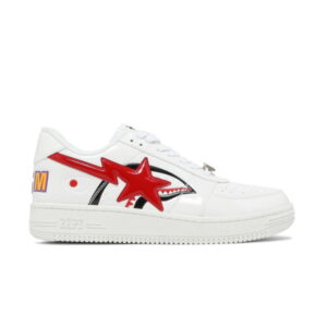 Baskets A Swimming Ape Bapesta Shark Blanc 1H30191012 WHT