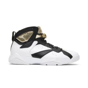 Air Jordan 7 Retro Champagne Baskets Bleu 725093 140