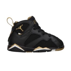 Air Jordan 7 Retro Baskets Golden Moments pour tout-petits 304772 030