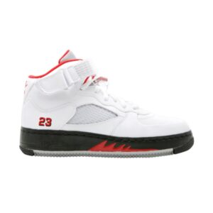 Air Jordan Fusion 5 GS Varsity Blanc Rouge 318609 161