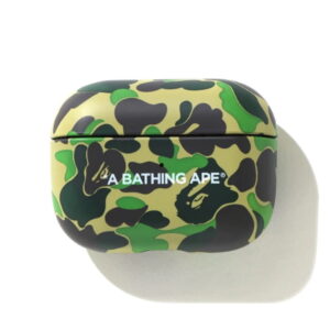 Étui BAPE ABC Camo Airpods Pro (SS21) Vert Noir 250537