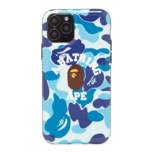 Coque de protection BAPE ABC Camo College iPhone 11 Pro Case Bleu Bleu 252072