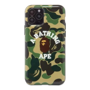 Coque de protection BAPE ABC Camo College iPhone 11 Pro Case Vert Vert 252278