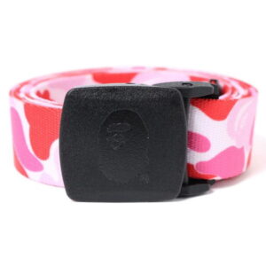 Ceinture BAPE ABC Camo Long GI Belt Rose Rose 250617