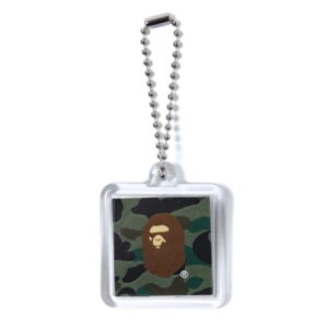 Porte-clés BAPE Ape Head Porte-clés Vert Multicolore 251092