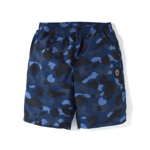 Short de sport BAPE Color Camo Beach Shorts Marine Marine 245990