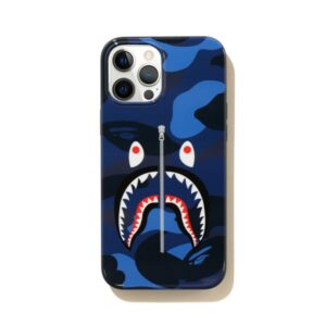 Coque de protection BAPE Color Camo Shark iPhone 12 Pro Max Case Bleu Marine 250452