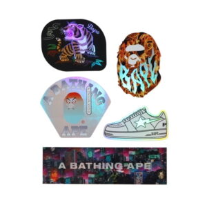 Autocollants BAPE Neon Tokyo Multi Multi 251666
