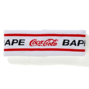 Bandeau BAPE x Coca Cola Blanc Blanc 250401