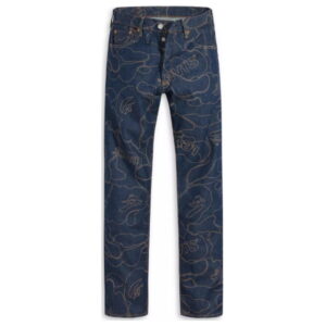 Pantalon de survêtement BAPE x Levi's Camo 501 93 Modèle Indigo Indigo 245730