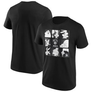 Brooklyn Nets Fanatics Branded Space Jam Tune Squad T-Shirt – Homme Blanc 253764