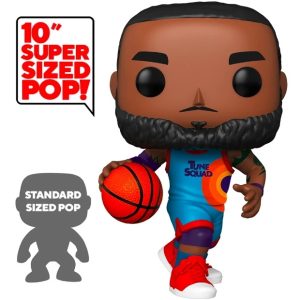 Funko Lebron James Space Jam 2 : A New Legacy Figurine à collectionner 10″ Pop Vinyl Marron 254787