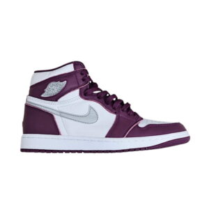 Air Jordan 1 Retro High OG Bordeaux Baskets Blanc 555088 611