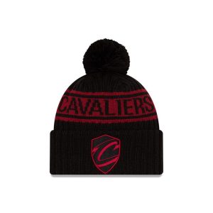 New Era Cleveland Cavaliers 2021 Draft Edition Pom Knit NBA Bonnet Jaune 262088