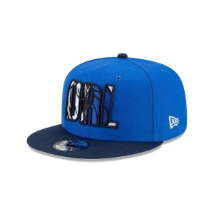 New Era Dallas Mavericks 9FIFTY 2021 Draft Edition NBA Snapback Casquette Bleu 262100