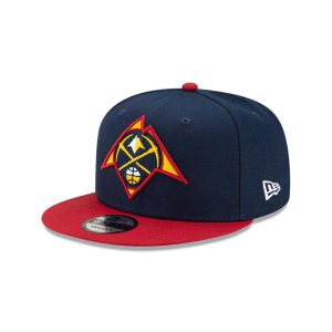 New Era Denver Nuggets 9FIFTY 2021 Draft Edition NBA Snapback Casquette Marine 262213