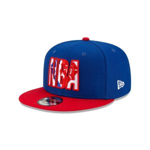 New Era NBA Logoman 9FIFTY 2021 Draft Edition Snapback Casquette Marine 262248