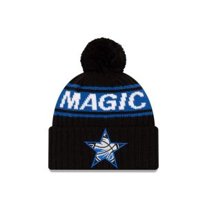 New Era Orlando Magic 2021 Draft Edition Pom Knit NBA Bonnet Noir 259296