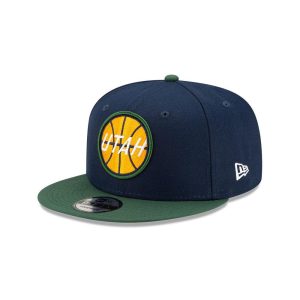 New Era Utah Jazz 9FIFTY 2021 Draft Edition NBA Snapback Casquette Marine 262754