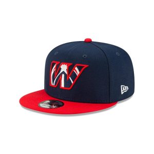 New Era Washington Wizards 9FIFTY 2021 Draft Edition NBA Snapback Casquette Bleu 259981