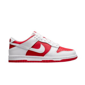 Nike Dunk Low GS Blanc Rouge Université Rouge Université/Blanc/Orange Total CW1590 600