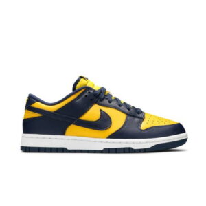 Nike Dunk Low Michigan 2021 Varsity Maize/Midnight Navy/Blanc DD1391 700